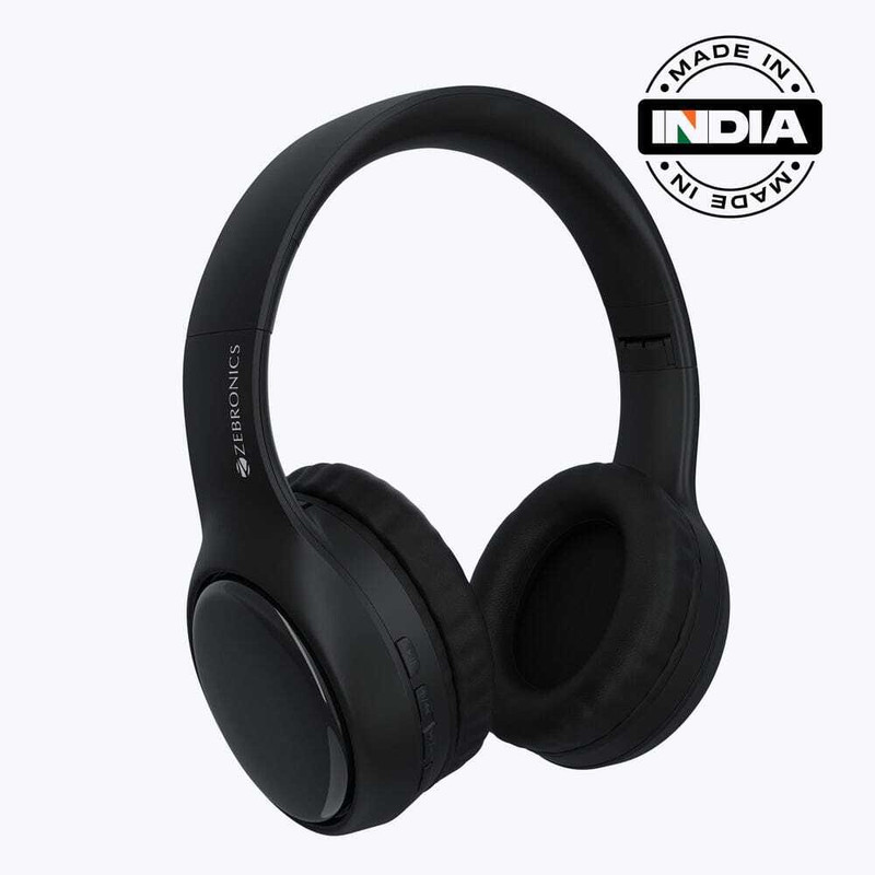 ZEBRONICS Zeb Paradise Plus Black Bluetooth & Wired Gaming(Black, True Wireless)