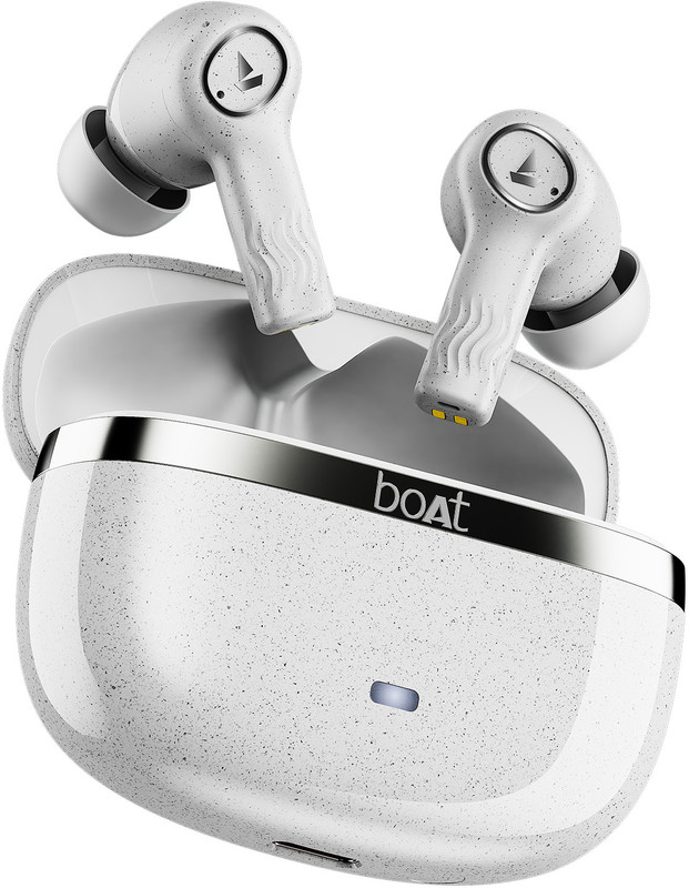 boAt Nirvana Ion ANC Pro w/ Hi-Res Audio with LDAC, ANC, 120H Battery, Multi-Connect Bluetooth(Crystal Black, True Wireless)
