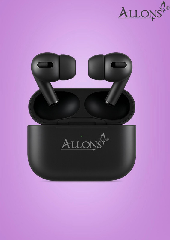 allons TWS Earbuds True Wireless Bluetooth 2nd gen MagSafe Charging Case Touch A200 Bluetooth(Black, True Wireless)