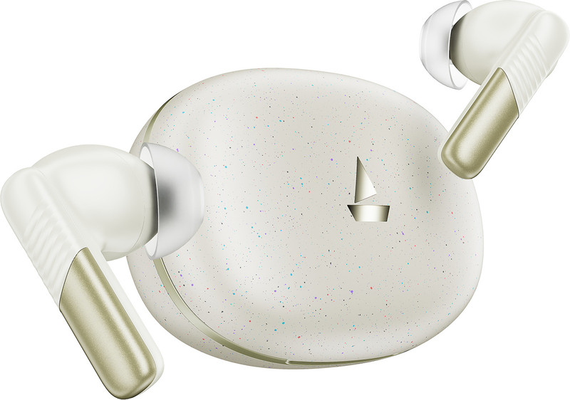 boAt Airdopes Prime 412, AI-ENx Tech, 50 Hour Battery, ASAP Charge,BEAST Mode,BT v5.4 Bluetooth(Sahara Chic, In the Ear)