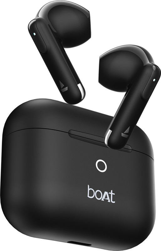 boAt Airdopes Alpha Gen 2, 13mm Drivers,ENx,45H Battery, Stream Ad Free Music via App Bluetooth(Midnight Black, In the Ear)