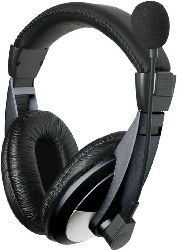 ASTRUM Wired Headset And Mic - HS120 Wired(Black, On the Ear)