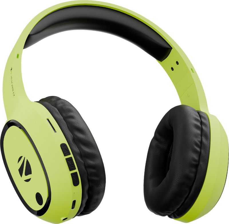 ZEBRONICS Zeb-Thunder, True 60Hr Backup, BT v6.0, Gaming Mode, ENC, AUX, mSD, Dual Pairing Bluetooth(Blue, On the Ear)