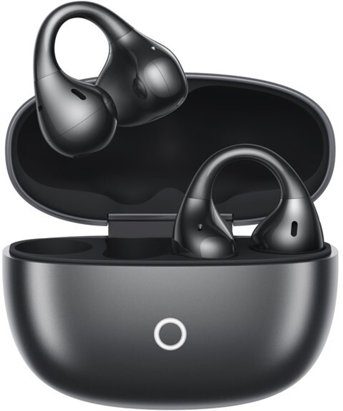 realme Buds Clip |Paper-Lightweight|AI Dual-Mic ENC|11mm Dual Driver|36H Battery |IP55 Bluetooth(Titanium Black, True Wireless)