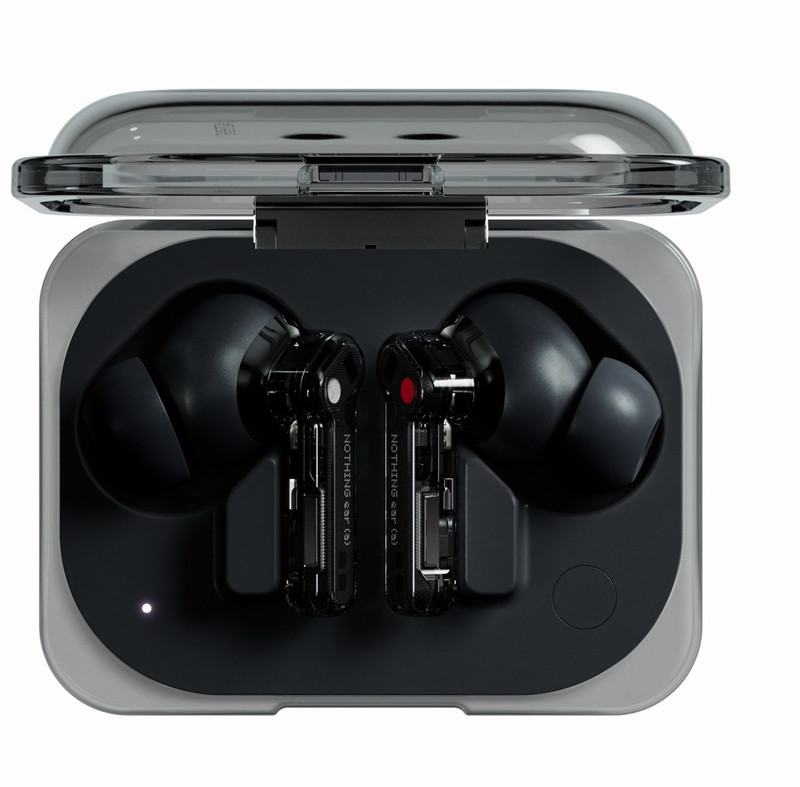 Nothing Ear (a) 2024 | ChatGPT Compatible | Hi-Res audio | LDAC Bluetooth(Black, True Wireless)