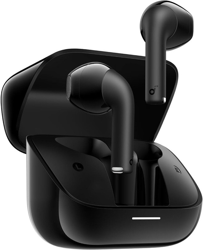 Soundcore by Anker K20i,36Hr Playtime,Dual mic with AI ENC Clear Calls,Fast Charge,IPX5 Bluetooth(Black, True Wireless)