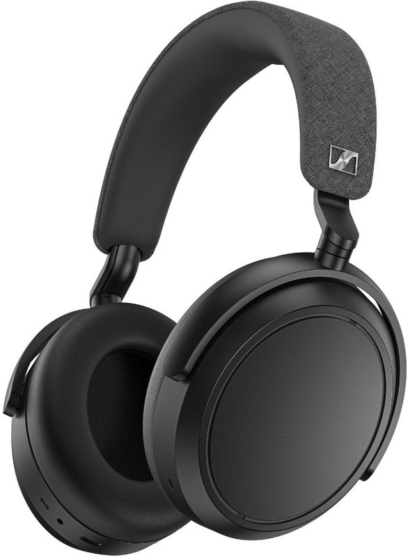 Sennheiser Momentum 4 Wireless with ANC and 60 hours battery life Bluetooth Headset(Black, On the Ear)