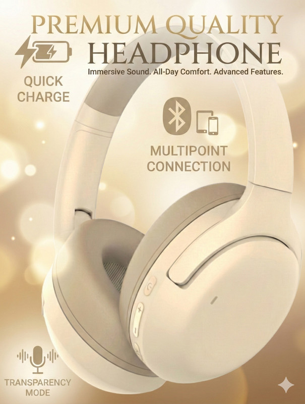 TULUA H.D Sound Wireless Bluetooth Headphone Bluetooth(Pink, On the Ear)