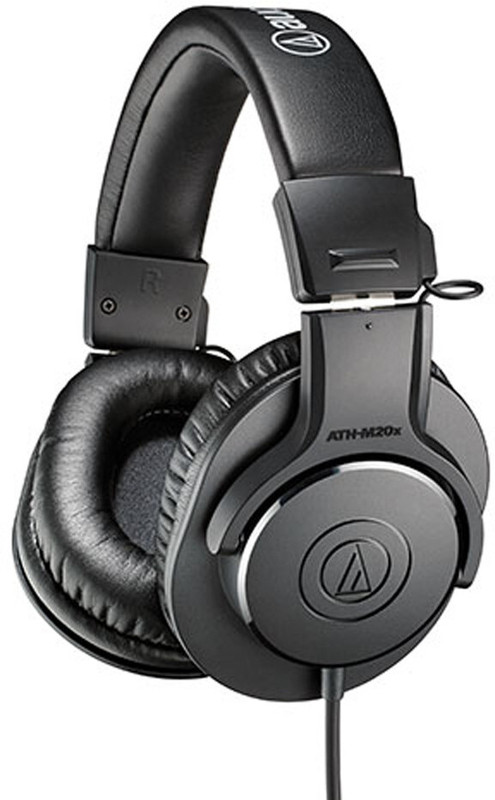 Audio Technica ATH-M20x Wired without Mic(Black, On the Ear)