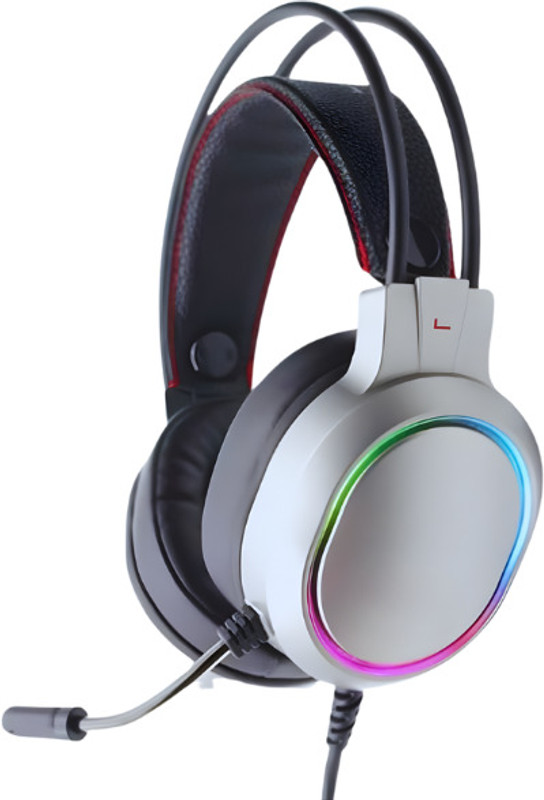 Elevea Premium RGB Wired Gaming Headset for PC, Laptop & Gaming - 15 Years Warranty Wired(Multicolor, On the Ear)