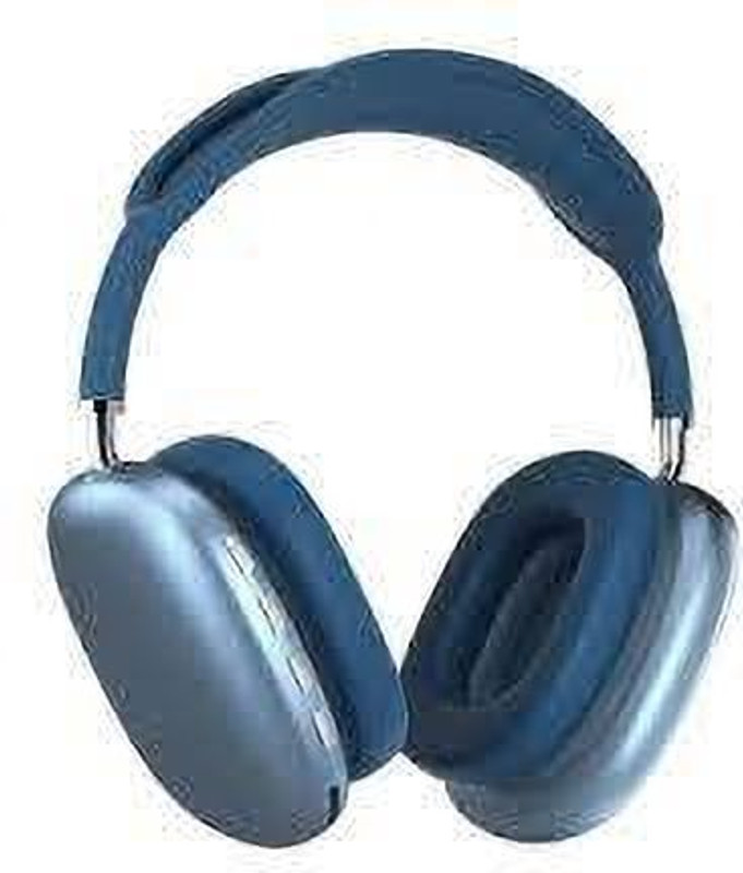 RUHIZEN P9 Plus Wireless On Ear Headphones Deep Bass Noise Canceling with Microphone Bluetooth(Blue, On the Ear)