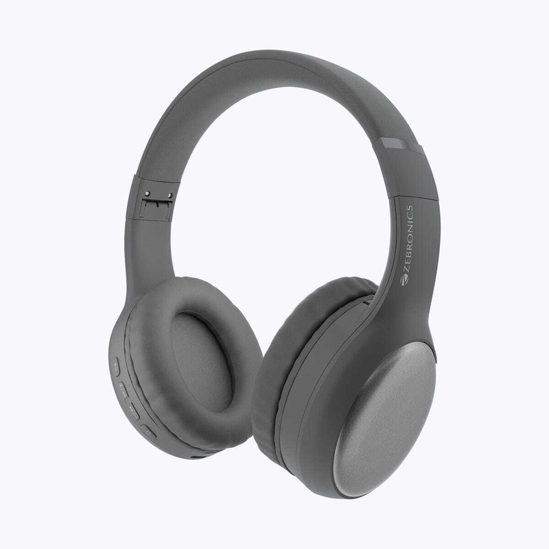 ZEBRONICS Zeb Thunder Max Bluetooth & Wired Gaming(Black, On the Ear)