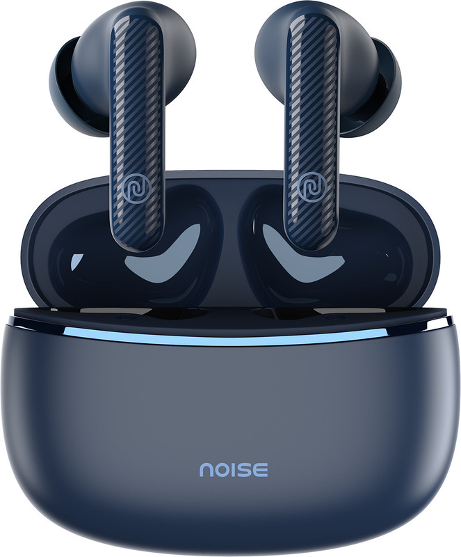 Noise Aura Buds with Dual Device Pairing, 60 Hours of Playtime, and ENC with Quad Mic Bluetooth Gaming(Aura Blue, True Wireless)