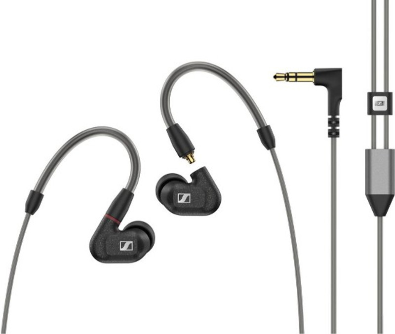 Sennheiser IE 300 Audiophile In Ear Headphone Wired without Mic Headset (Black, In the Ear)