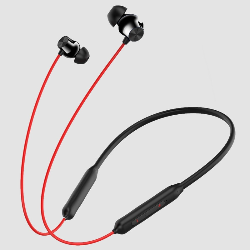 Enacfire PREMIUM Z2 Wireless Bass Neckband headphone with 48 hr BACKUP Bluetooth(black/RED, On the Ear)