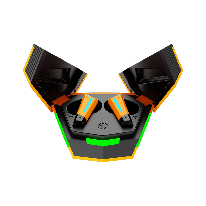 Nu Republic Transform-X upto 60hrs Playtime with 13mm Driver Bluetooth(Yellow, True Wireless)