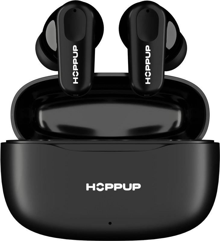 HOPPUP AirDoze S51 Earbuds with 50H PlayTime, 40MS Low Latency, AI ENC & 5.4v Bluetooth(Black, True Wireless)