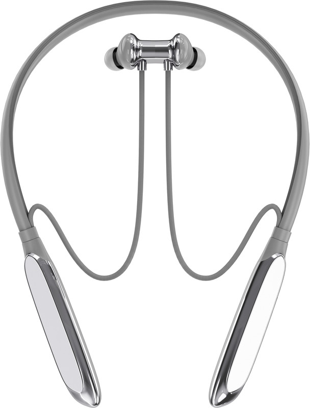 BiBon FANTASY - MAGNETIC POWER OFF/ON 48Hr Playtime Headphone Neckband-2 Bluetooth(Silver, In the Ear)