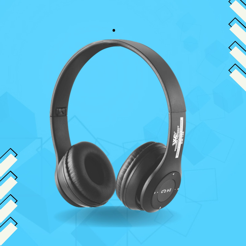 Clairbell Wireless Headphones Bluetooth 5.0 Over Ear Headphone With Foldable Headset WT186 Bluetooth(Multicolor, On the Ear)