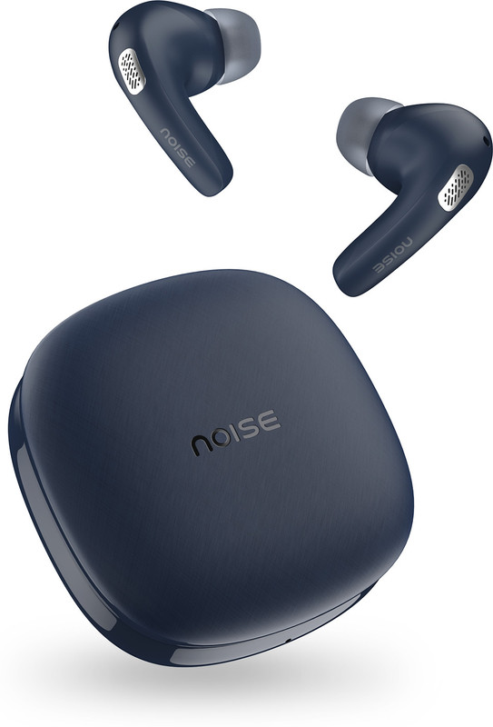 Noise Buds E1 (New Launch) 35H Playtime, Quad mic ENC, Hyper Sync, Low Latency, BTv5.3 Bluetooth(Cobalt Blue, True Wireless)