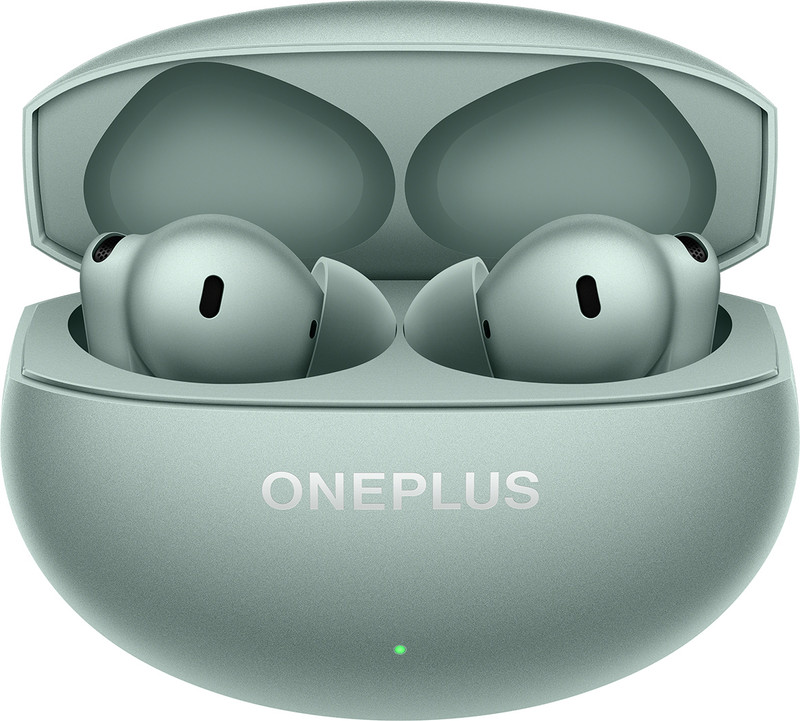 OnePlus Buds 4 55dB ANC, 45 hrs Playback, Dual Drivers with Dual DACs, 3D Audio Bluetooth(Zen Green, In the Ear)