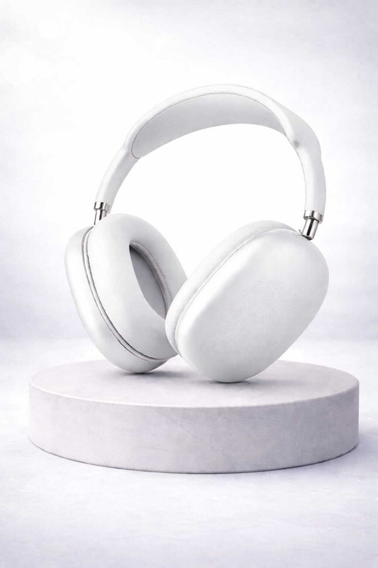 Roshantechenterprise P9 Bluetooth Headphones Bluetooth(White, On the Ear)