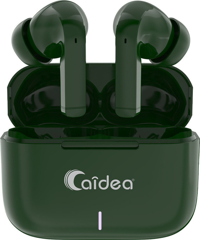 Caidea TW500 Tube Upto 50H Playtime*, ENC, Fast Charging Dual Pairing Wireless Earbuds Bluetooth(Matte Green, True Wireless)