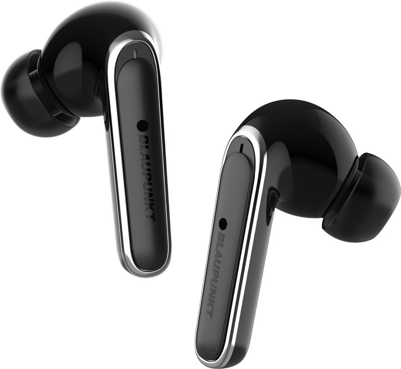 Blaupunkt BTW200 Earbuds, 40H Playtime*, TurboVolt Charging, BT Ver 5.1, Clamshell Design Bluetooth Headset
