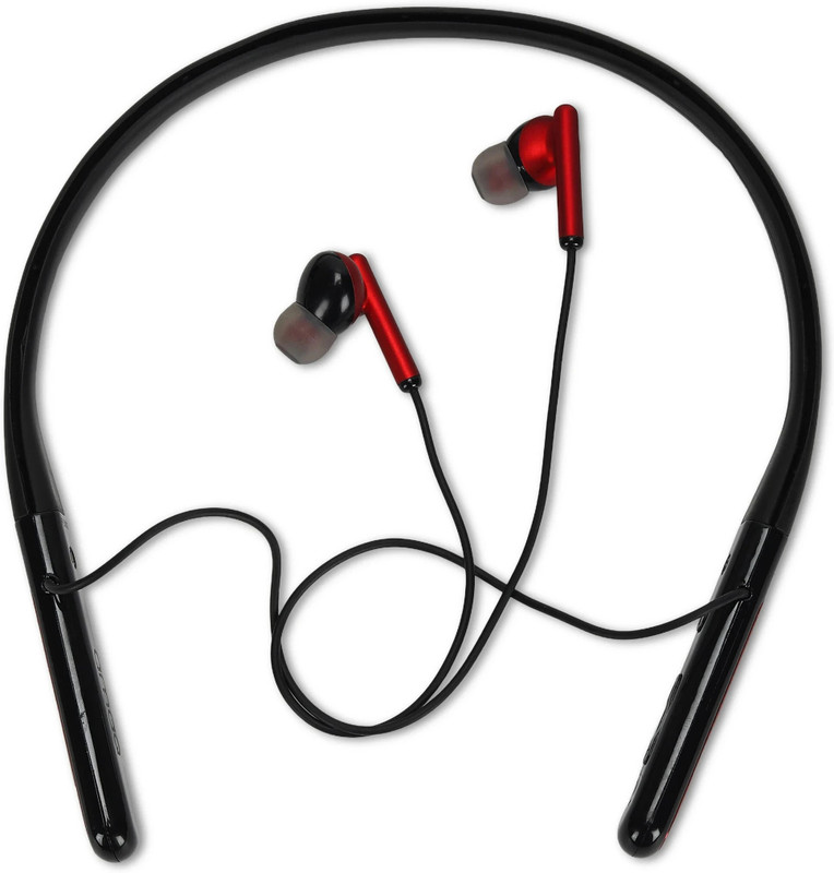 amaq SOUL Neckband,Dual pairing,32GB SD card Slot,Snug fit. Bluetooth(Black, Red, True Wireless)