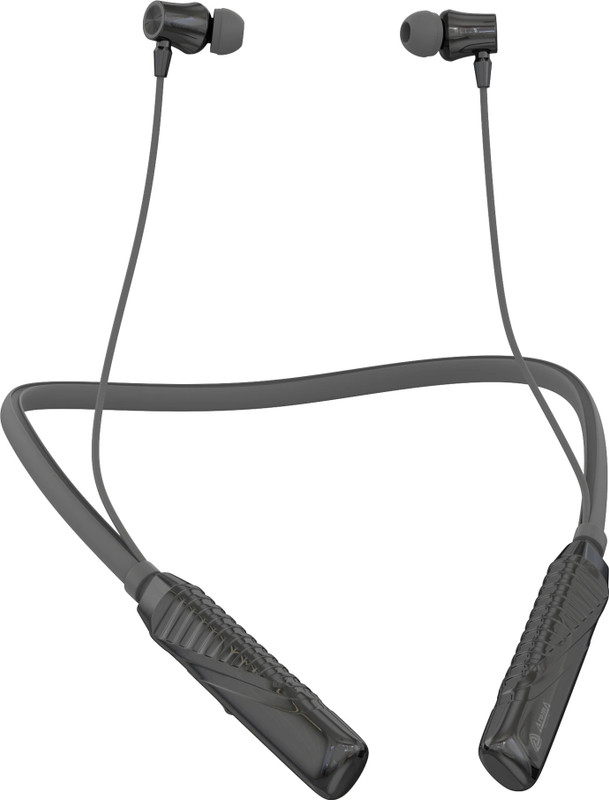 Aroma NB124 Bombay Upto 100 Hours Playtime*,ENC, Voice Changer Fast Charging Neckband Bluetooth(Metallic Grey, In the Ear)