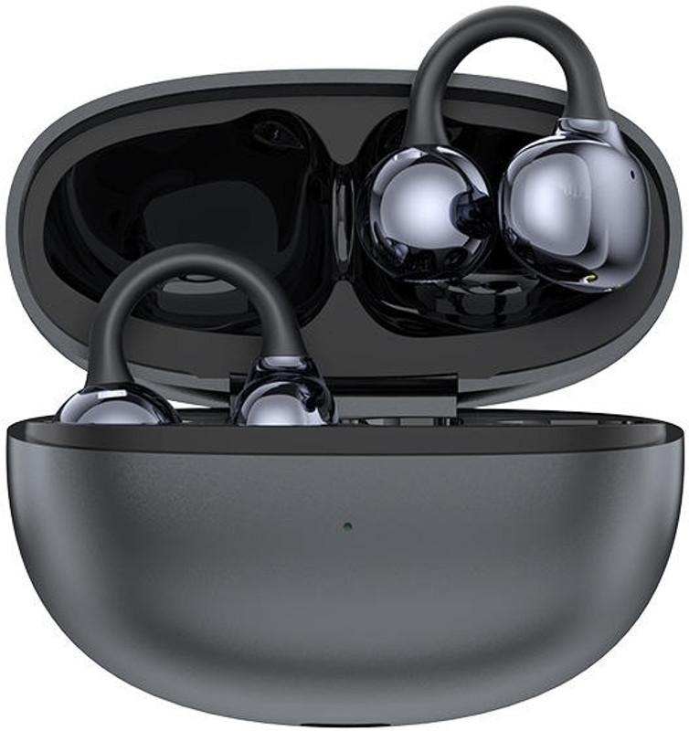 Alible Air Clips OWS Earbuds, 12mm Customized Drivers, 360 Spatial Audio, Quad Mic ENC, Bluetooth(Black, True Wireless)