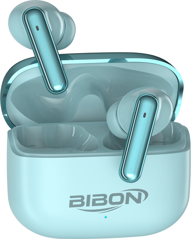 BiBon SuperPods Immersio Dolby Audio, 3D Soundstage, Wireless Earbuds with Deep Bass-2 Bluetooth(Frosted, Mint, True Wireless)