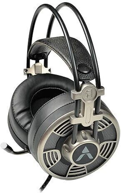 ADCOM Vision 7.1 USB Noise Cancelling Super Gaming Over Ear Stereo Headphone with Mic Wired(Grey, On the Ear)