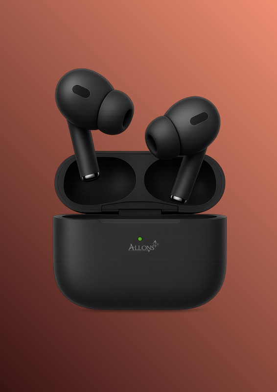 Allons TWS Airdopes Bluetooth Earbuds True Wireless with MagSafe Charging Case D92 Bluetooth Headset(Black, True Wireless)