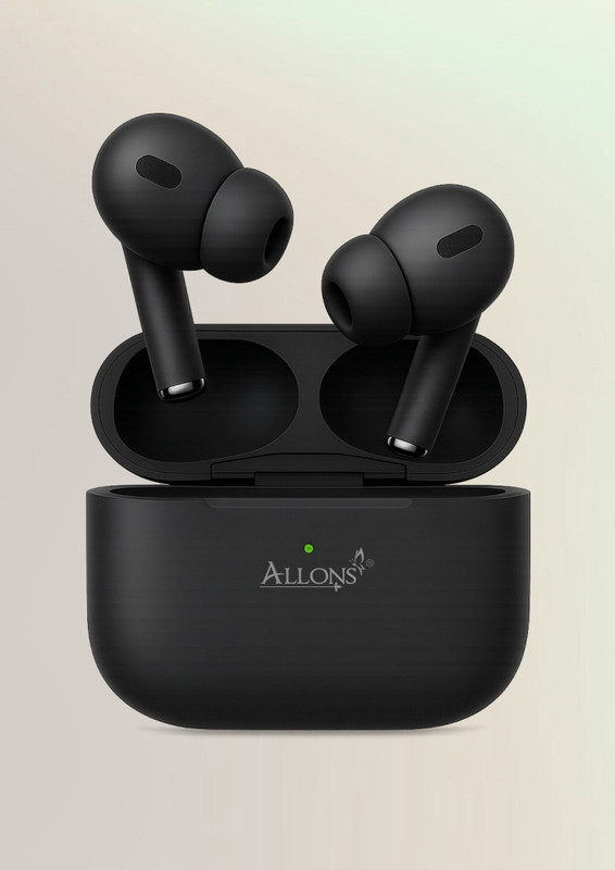 allons TWS Bluetooth Earbuds True Wireless Headphone with MagSafe Charging Case A15 Bluetooth(Black, True Wireless)
