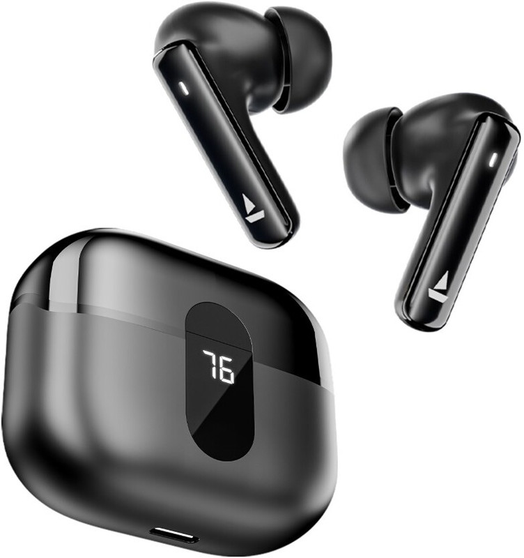 boAt Airdopes 121 Pro Plus, 100H Battery, ENx, (~50ms) BEAST Mode,ASAP Charge,BT v5.3 Bluetooth(Black, True Wireless)