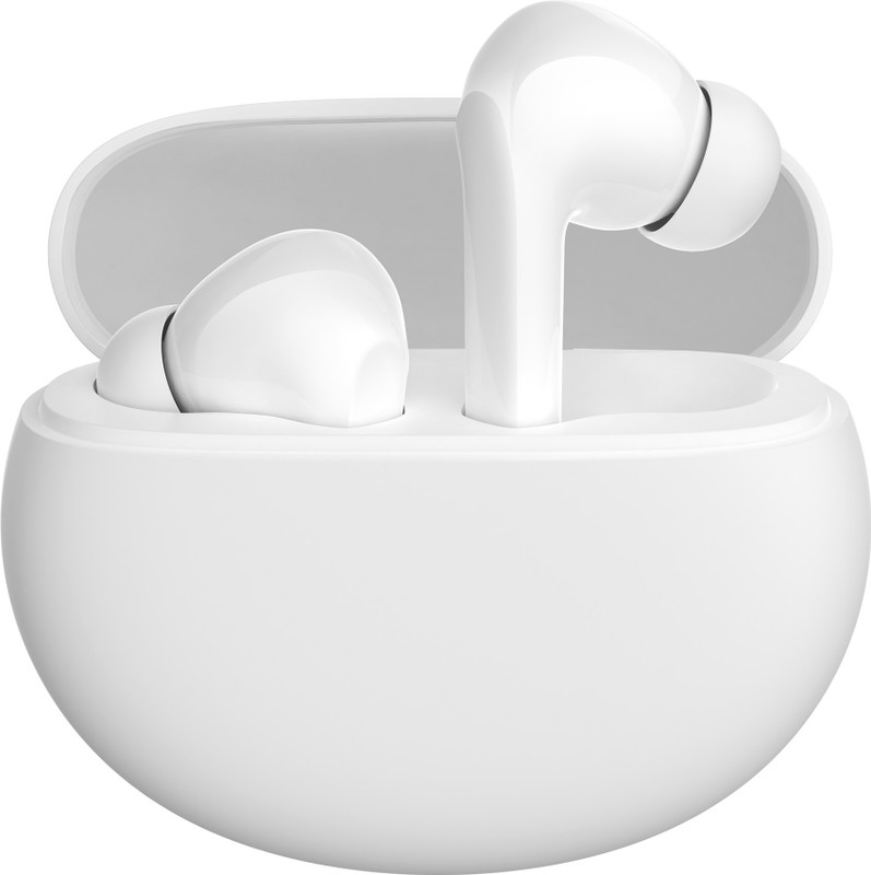Mi Buds 5A, 25dB ANC,30hr playtime, AI-ENC clear calls, BT 5.4, low latency gaming Bluetooth(Timeless White, True Wireless)