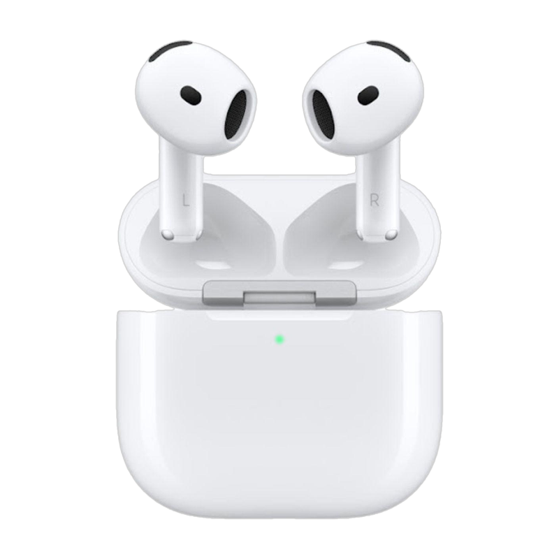 Apple AirPods 4 Wireless Earbuds with Active Noise Cancellation, Adaptive Audio Bluetooth(White, True Wireless)
