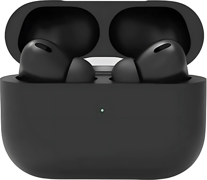 Techio TWS AIRPOD black Earbud Bluetooth(Black, True Wireless)