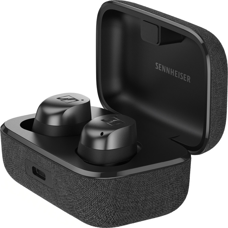Sennheiser Momentum True Wireless 4 with Bluetooth 5.4 and with 30Hr Battery Bluetooth Bluetooth(Black Graphite, True Wireless)