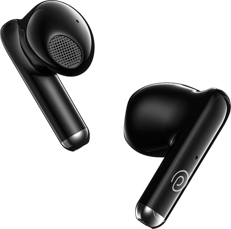 PTron Bassbuds Xtreme Earbuds With Game Mode, 32hrs Playtime, Pinch Control Bluetooth Gaming(Grey & Black, In the Ear)