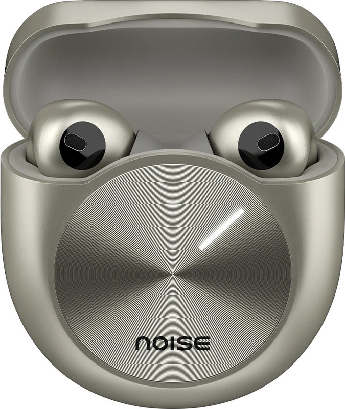 Noise Master Buds, Sound by BOSE, 49dB ANC, 6 Mic ENC, 44 Hr Battery, Spatial Audio Bluetooth(Titanium, True Wireless)