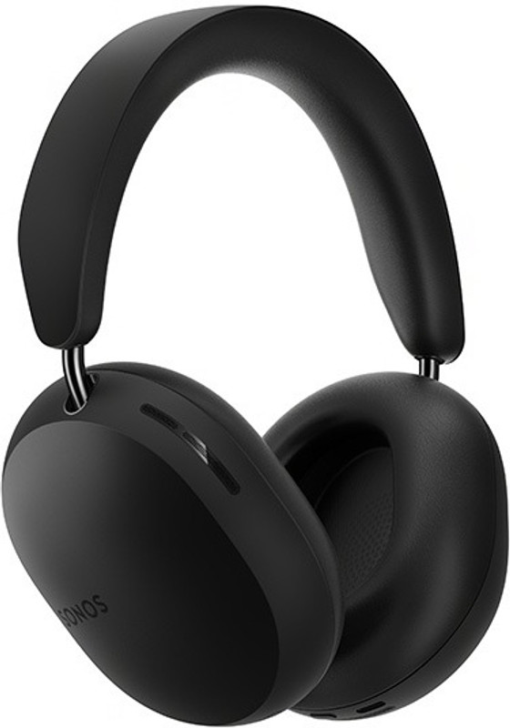 Sonos Wireless Over-Ear Headphones with Noise Cancellation Bluetooth(Black, On the...