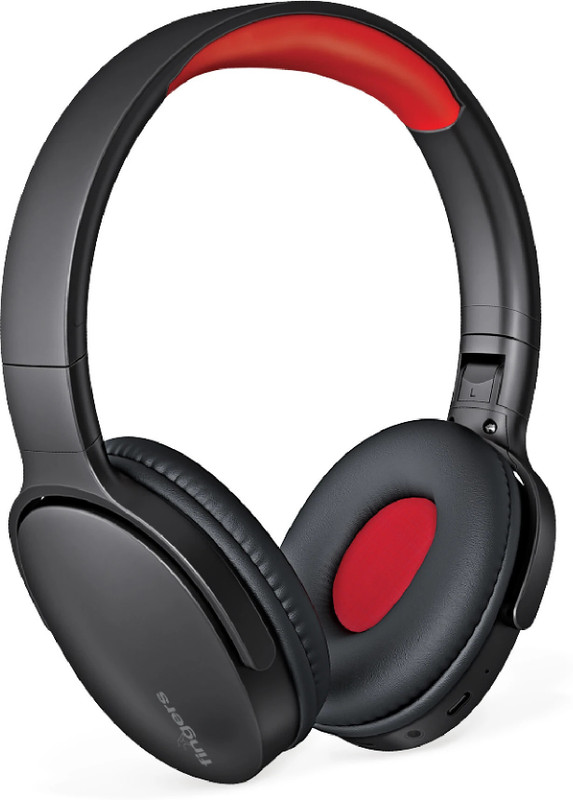 FINGERS RocRoll H6 Bluetooth(Soft Black + Rich Red, On the Ear)