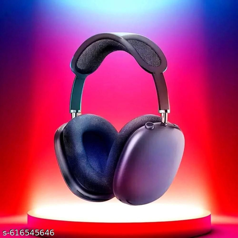 DAILYNEEDSENTERPRISES P9 Wireless Bluetooth Headphones Adjustable Bluetooth(Black, On the Ear)
