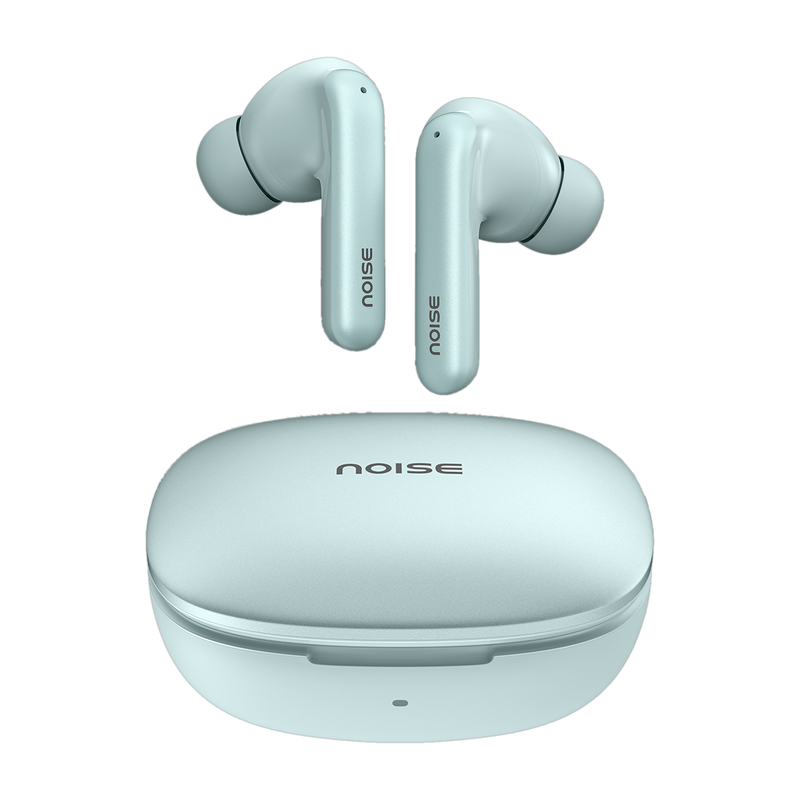 Noise Air Buds Pro 4 with 40dB Hybrid ANC, 50Hr Playtime, Spatial Audio, Dual pairing Bluetooth(Powder Blue, True Wireless)