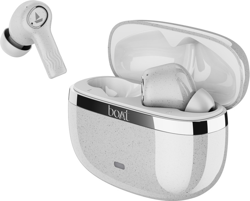 boAt Nirvana Iris Bluetooth(Quartz White, True Wireless)