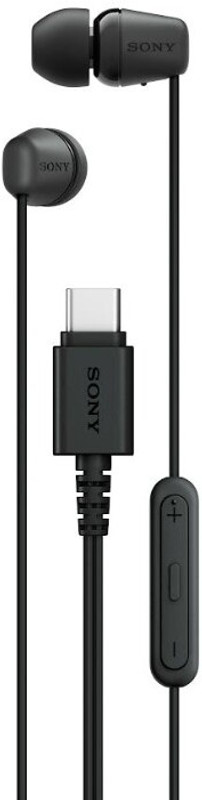 SONY IER-EX15C/Black Wired(Black, In the Ear)