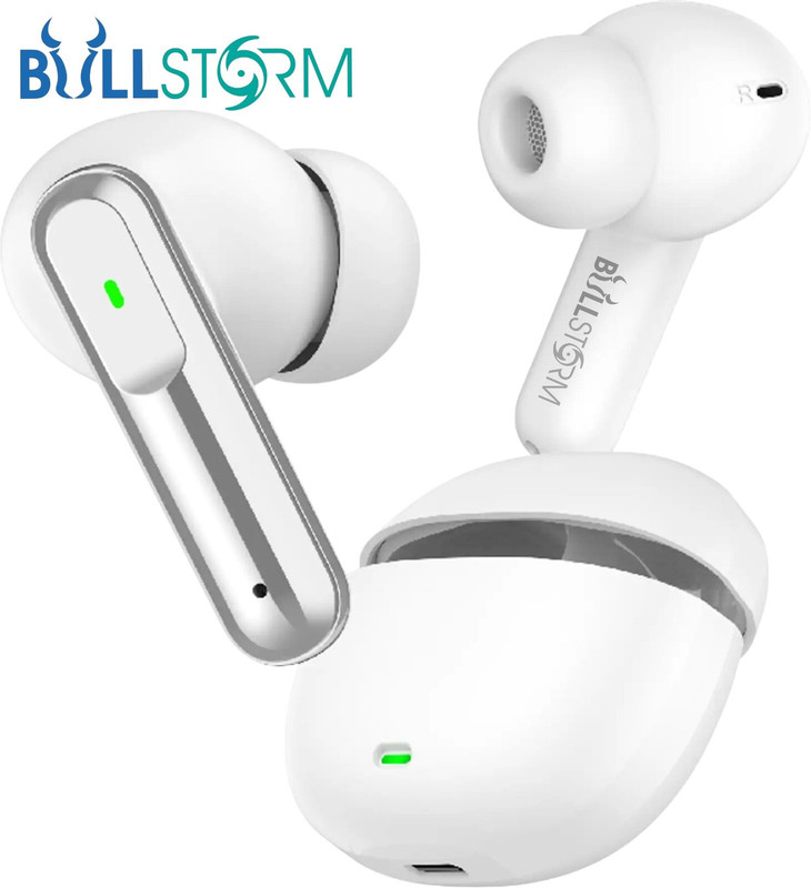 BULLSTORM BS ultrapood Bluetooth Gaming(Glossy White, True Wireless)