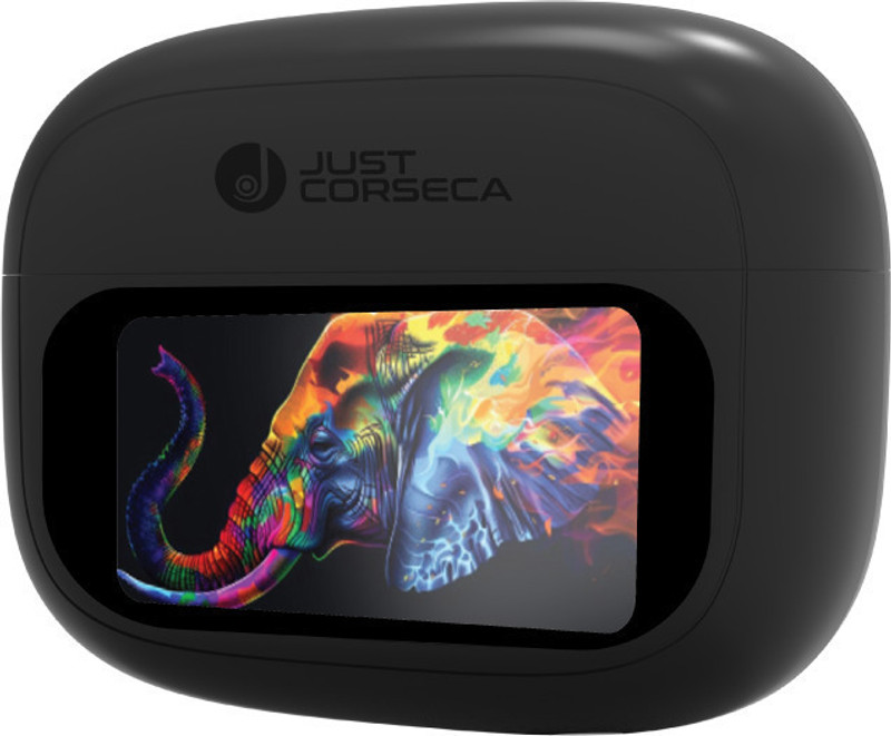 JUST CORSECA Swift Buds Wireless Earbuds 4 Mic Bluetooth(Black, True Wireless)